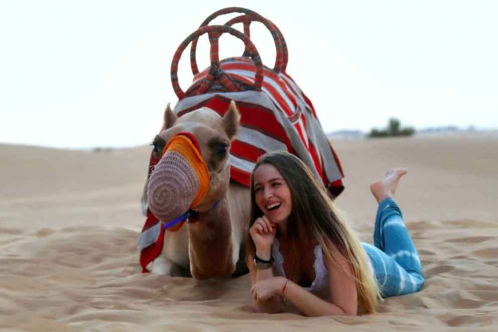 Desert Safari with Camels